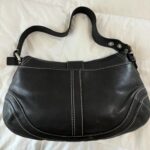 Coach Soho Size Medium🖤🍫 - Image 4