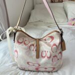 Vintage Coach Optic Pink Purse🩷🍒 - Image 2