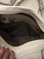 Chloe Large Bay Leather Tote Bag In Cream🤍🗻 - Image 7