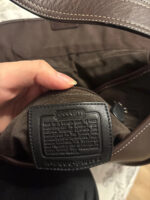 Coach F10192 Medium Vintage Soho Top Flap Y2K Black Leather Shoulder Bag🤎🌆 - Image 5