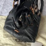 Stunning Authentic Black Chloe Paddington Bag With Bronze Hardware And Crystal Lock💙🌀 - Image 5