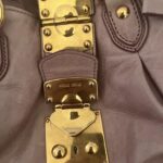 Authentic Light Pink Miu Miu Vitello Leather Bow Bag With Gold Hardware And Removable Strap🤍🗻 - Image 7