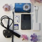 Used Blue Nikon Coolpix  S550 Digital Camera - Image 4