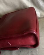 Vintage Coach Purse 9870 Red Leather Court Top Handle Bag Crossbody 🍒❤️‍🔥 - Image 12
