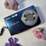 Used Blue Nikon Coolpix  S550 Digital Camera - Image 5
