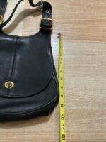 Vintage Coach Cresent Saddle Bag Purse Bag New York Bonnie Cashin🖤🍫 - Image 14