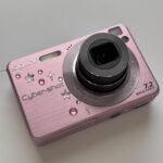 Used Sony Cybershot W120 Digital Camera 🍥🎀 Pastel Pink Digicam - Image 5