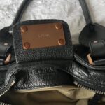 Stunning Authentic Black Chloe Paddington Bag With Bronze Hardware And Crystal Lock💙🌀 - Image 6