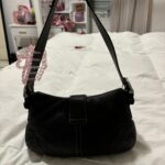 Vintage Coach Black Leather Mini Soho💜🍇 - Image 4