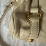 Authentic Cream Miu Miu Vitello Lux Bow Bag With Gold Hardware🤍🗻 - Image 5