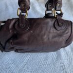 Brown Chloe Paddington Bag With Gold Hardware🤎🌆 - Image 5