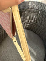 Rare Vintage Saddle Bag Diorissimo Canvas Mini Very Good Condition🌺🩷 - Image 10