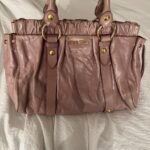 Gorgeous Authentic Dusty Pink Miu Miu Vitello Bag With Gold Hardware🍂✨ - Image 7