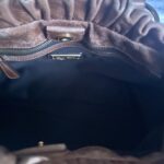 Authentic Brown Miu Miu Vitello Leather Bag With Gold Hardware And Removable Strap🍂✨ - Image 6