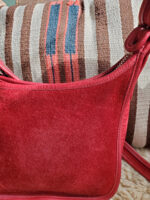 Coach Vintage Janice In Berkeley Suede Red🌺🩷 - Image 3