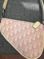 Rare Vintage Saddle Bag Diorissimo Canvas Mini Very Good Condition🌺🩷 - Image 5