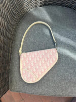 Rare Vintage Saddle Bag Diorissimo Canvas Mini Very Good Condition🌺🩷 - Image 2