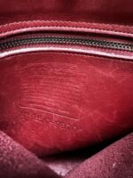Vintage Coach Purse 9870 Red Leather Court Top Handle Bag Crossbody 🍒❤️‍🔥 - Image 14