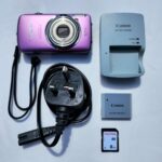 Used Pink Canon IXUS 200 IS Digital Camera - Image 3
