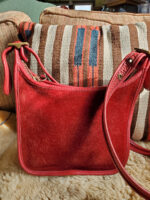 Coach Vintage Janice In Berkeley Suede Red🌺🩷 - Image 2