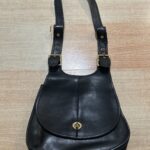 Vintage Coach Cresent Saddle Bag Purse Bag New York Bonnie Cashin🖤🍫