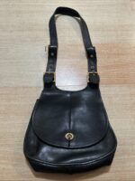 Vintage Coach Cresent Saddle Bag Purse Bag New York Bonnie Cashin🖤🍫