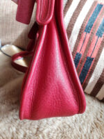 Coach Vintage Janice In Berkeley Suede Red🌺🩷 - Image 8