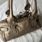 Authentic Bronze Chloe Paddington Bag With Silver Hardware🍬⚡ - Image 4