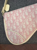 Rare Vintage Saddle Bag Diorissimo Canvas Mini Very Good Condition🌺🩷 - Image 3