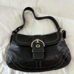 Coach Soho Size Medium🖤🍫 - Image 3