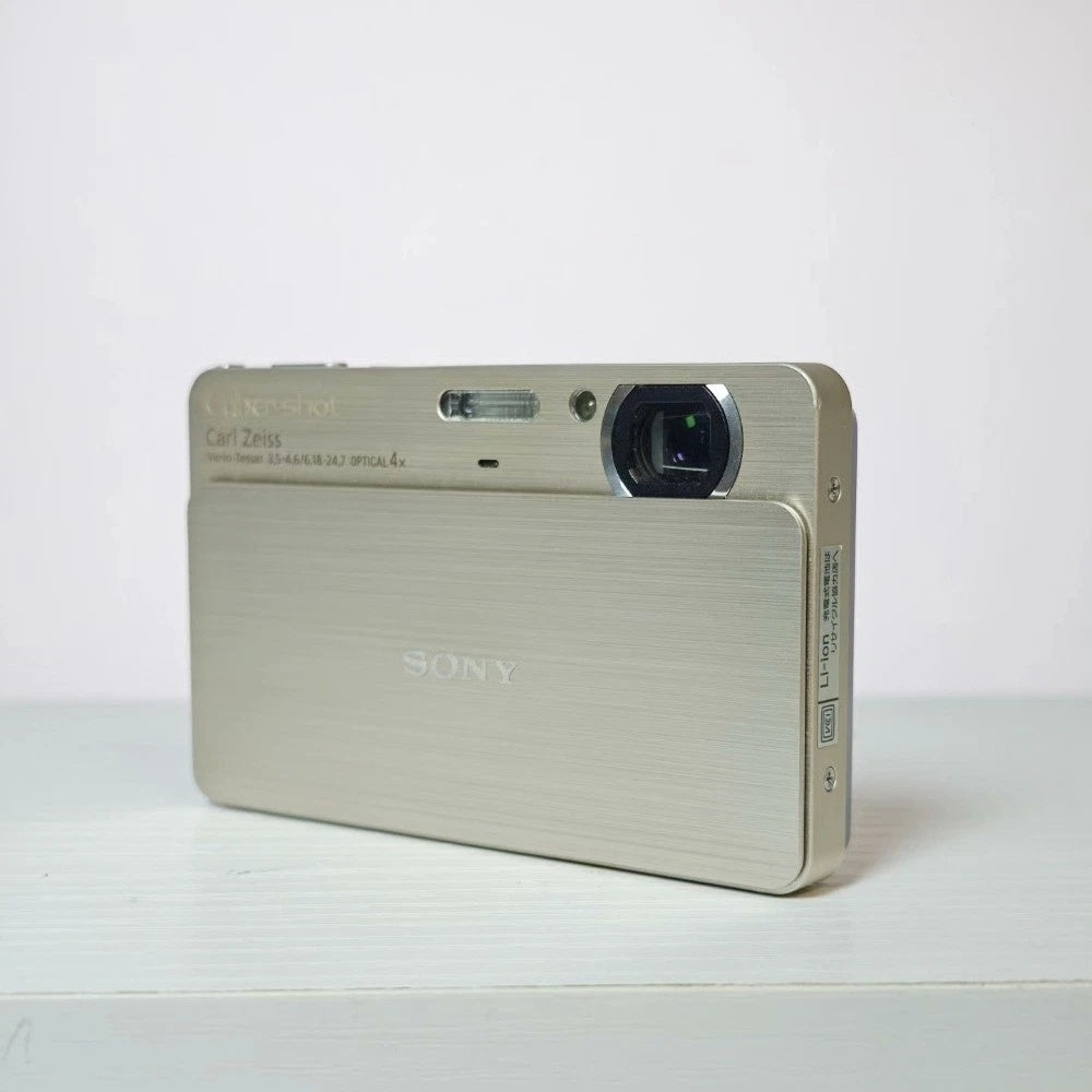 📀 LUXE GOLD Sony Cyber-shot DSC-T700 // English Menu ✨ 4GB Internal Memory - Image 3
