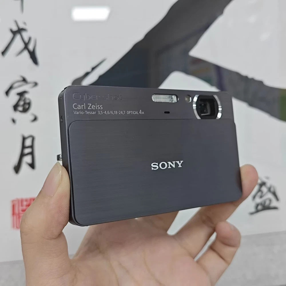 🔘 MINIMALIST GRAIL // Brushed Grey Sony Cyber-shot DSC-T700 📂 4GB Internal Memory - Image 6