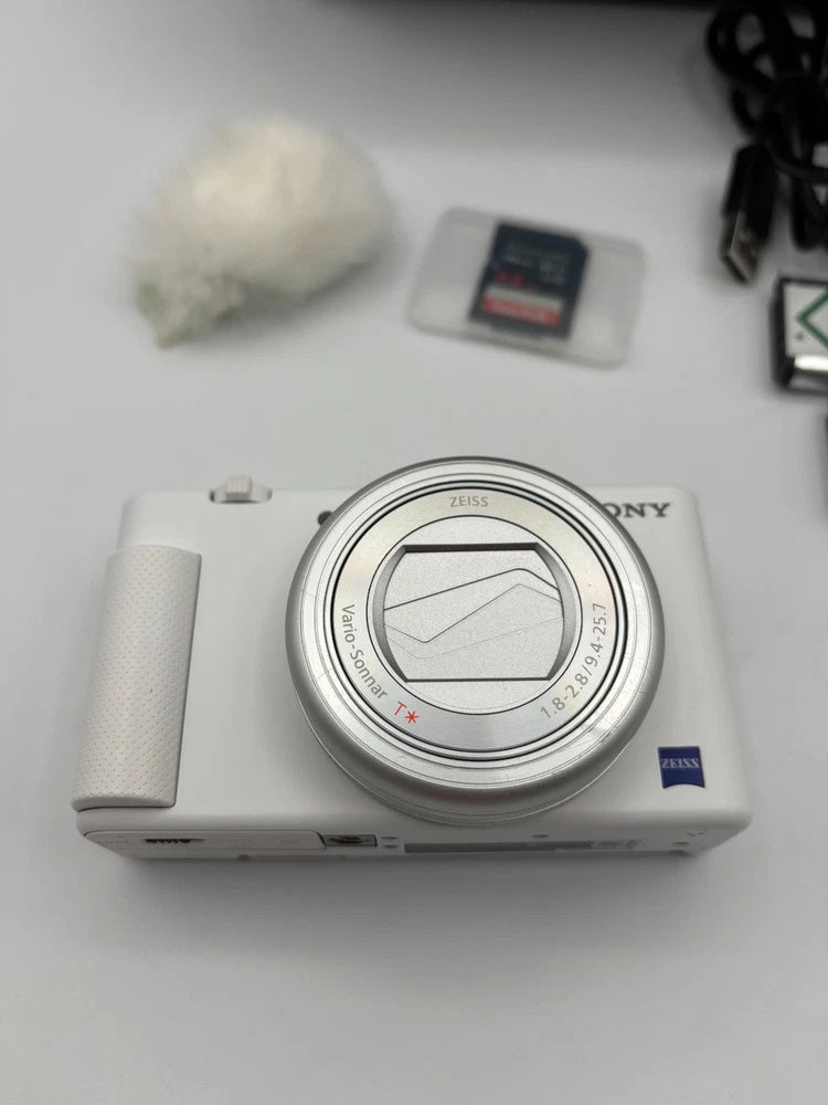 🎥 ULTIMATE VLOG SET // White Sony ZV-1 + Wireless Grip [Boxed & MINT] 💎 - Image 2