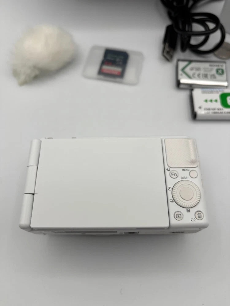 🎥 ULTIMATE VLOG SET // White Sony ZV-1 + Wireless Grip [Boxed & MINT] 💎 - Image 4