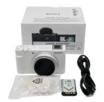 🎥 Sony ZV-1F White // [OPEN BOX] 4K Vlogging King ✨ Like New Full Set